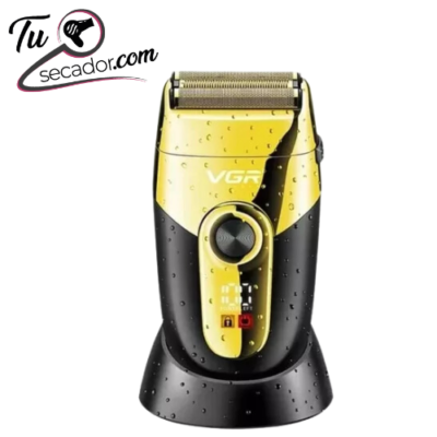 Maquina De Afeitar VGR 383 Digital Profesional Barbera - Imagen 2