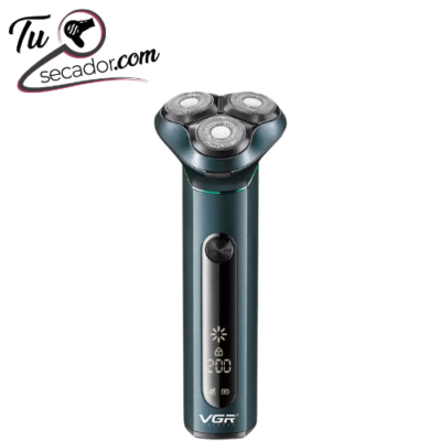 Maquina Afeitadora Vgr V-310 Recargable Usb 3 Cabezas - Imagen 3