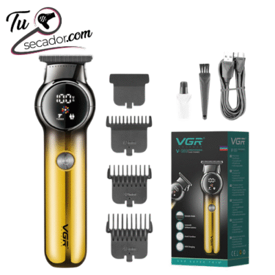 Máquina Patillera De Corte Profesional VGR V-989 Dorada